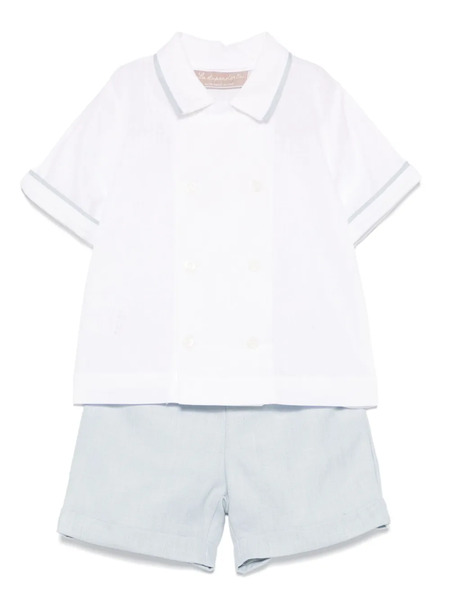  La Stupenderia Alberto Shorts Set - White 