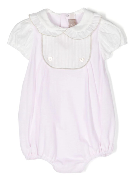  La Stupenderia Bib-detail Cotton Body - White 