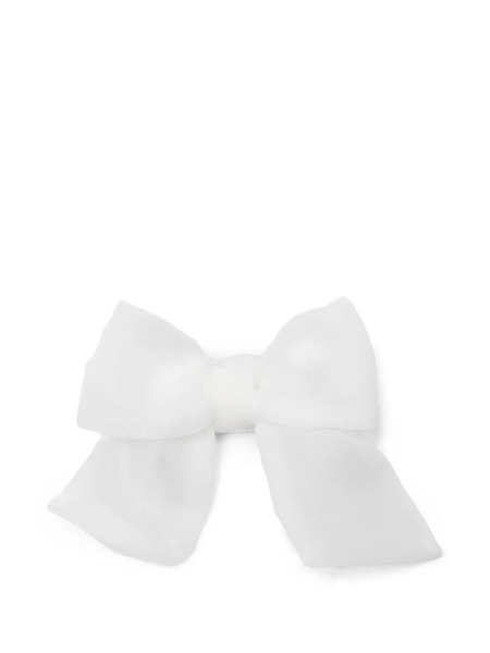  La Stupenderia Bow Hair Clip - White 