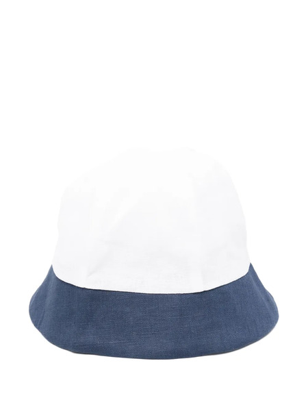  La Stupenderia Contrasting-brim Hat - White 