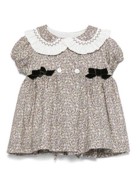  La Stupenderia Floral-print Dress - Neutrals 