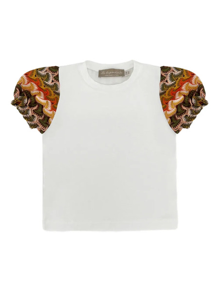  La Stupenderia Multicolour T-shirt - White 
