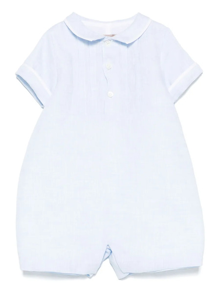  La Stupenderia Pleated Shorties - Blue 