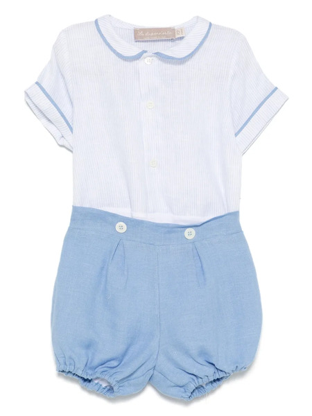  La Stupenderia Striped Shorts Set - Blue 