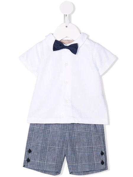  La Stupenderia Tailored Shirt Set - Blue 