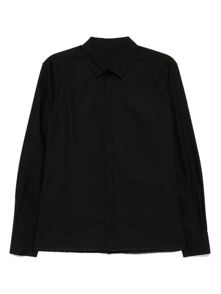  Label Under Construction Cotton Shirt - Black 