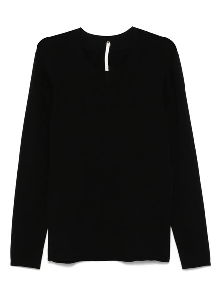 Label Under Construction Cotton T-shirt - Black 