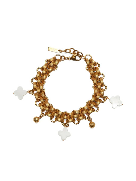 Labelled Jewellery Mila Chain-link Clover Bracelet - Gold 