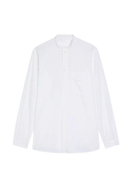  Labo Art Button-placket Shirt - White 