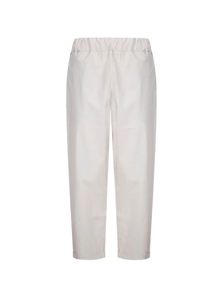  Labo Art Elasticated-waist Pockets Trousers - Neutrals 