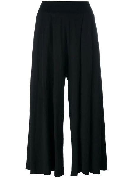  Labo Art Pleated Crop Trousers - Black 