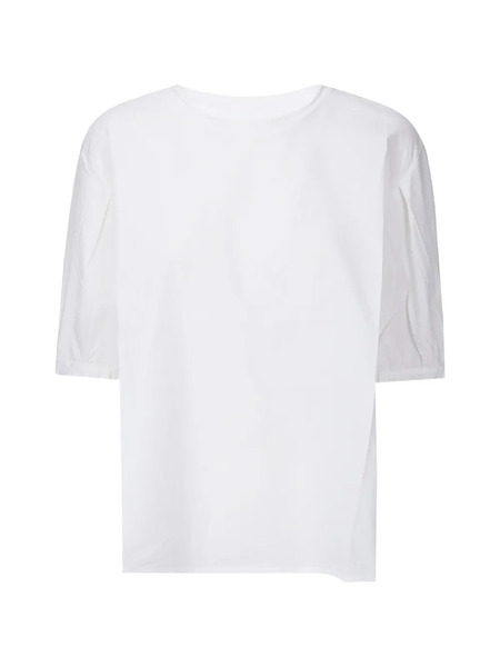  Labo Art Puff-sleeve T-shirt - White 