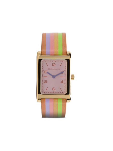  Lacalifornienne Daybreak Striped Watch - Multicolour 