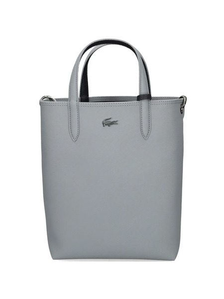  Lacoste Anna Reversible Logo Tote Bag - Grey 