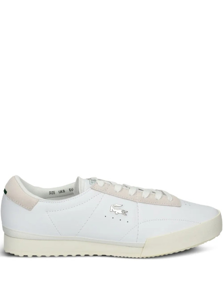  Lacoste Aura Leather Sneakers - White 