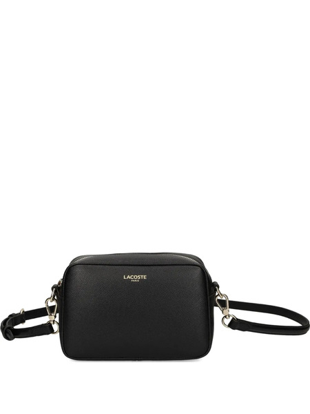  Lacoste Champs-élysées Leather Cross Body - Black 