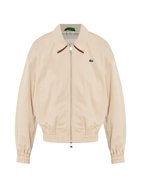  Lacoste Collared Zip Jacket - Neutrals 