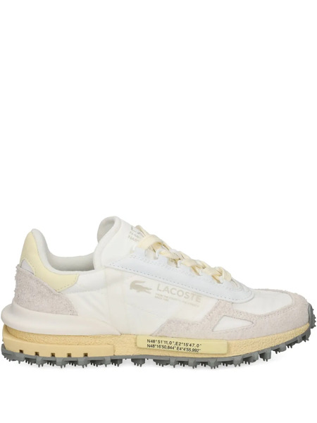  Lacoste Elite Active 225 5 Suede-panelled Sneakers - White 