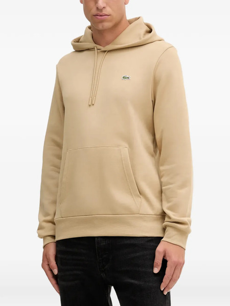  Lacoste Kangaroo-pocket Hoodie - Neutrals 