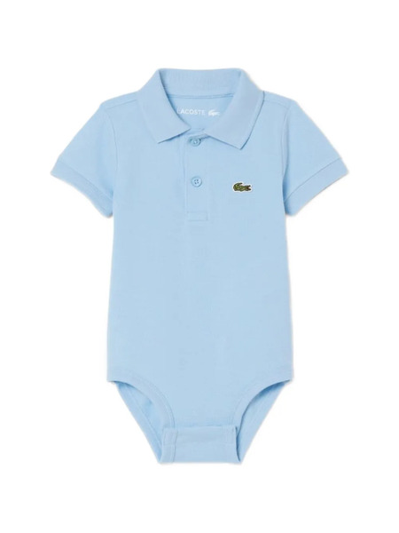  Lacoste Kids Collared Bodysuit - Blue 