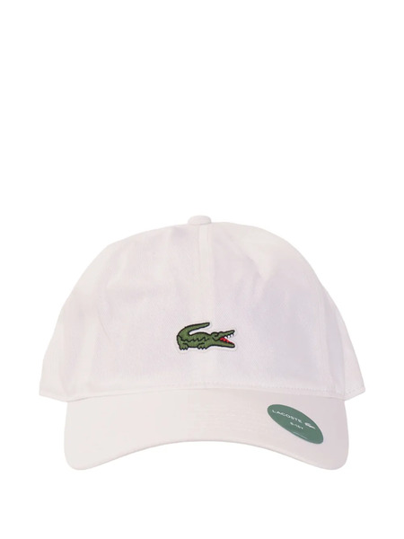  Lacoste Kids Logo-detail Hat - White 