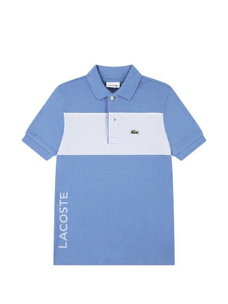  Lacoste Kids Logo Polo Shirt - Blue 