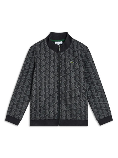 Lacoste Kids Monogram Sweatshirt - Black 