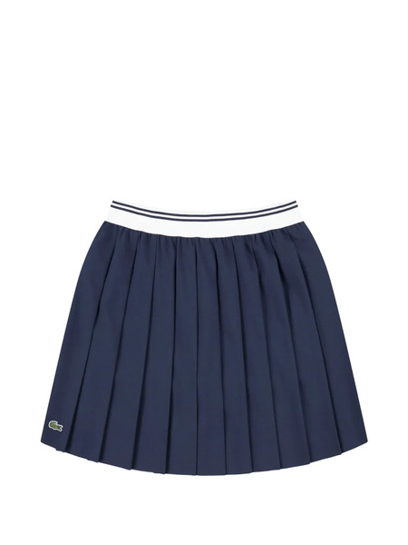  Lacoste Kids Pleated Waistband Skirt - Blue 