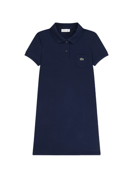  Lacoste Kids Polo Pocket Dress - Blue 
