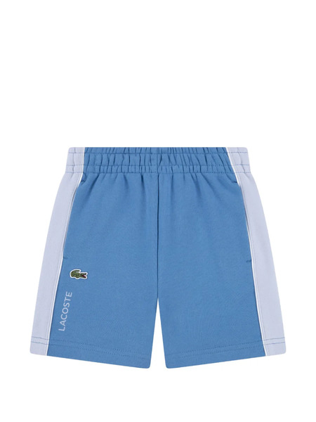  Lacoste Kids Side Stripe Shorts - Blue 