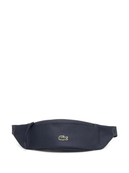  Lacoste Logo-appliquéd Belt Bag - Blue 