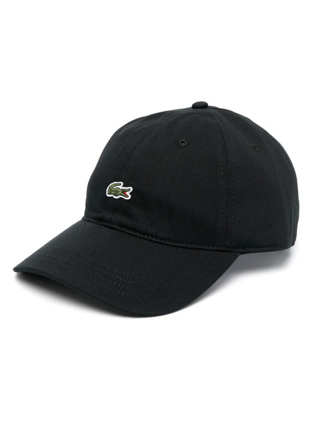  Lacoste Logo-patch Adjustable-fit Cap - Black 