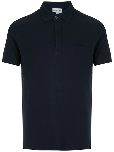  Lacoste Logo Patch Polo Shirt - Blue 