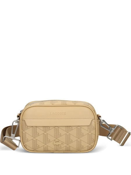 Lacoste Mini Logo-print Crossbody Bag - Neutrals 