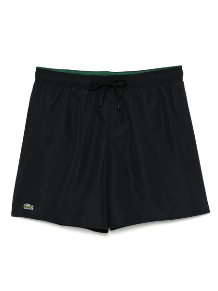 Lacoste Monochrome Swim Shorts - Black 