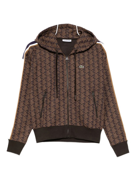  Lacoste Monogram Jacket - Brown 