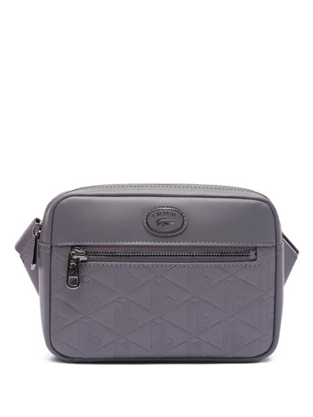  Lacoste Nomogramme Shoulder Bag - Grey 