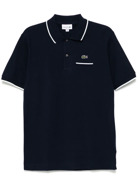  Lacoste Pocket Accent Polo Shirt - Blue 