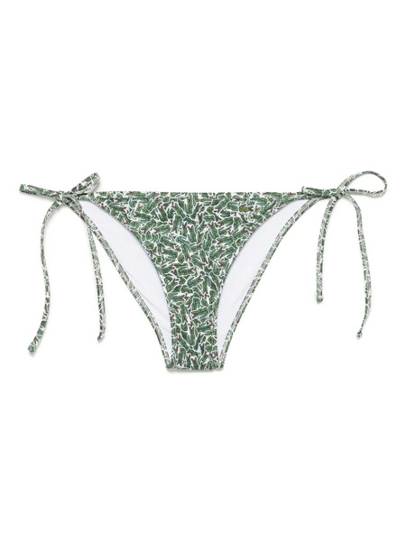  Lacoste Printed Swim Brief - White 