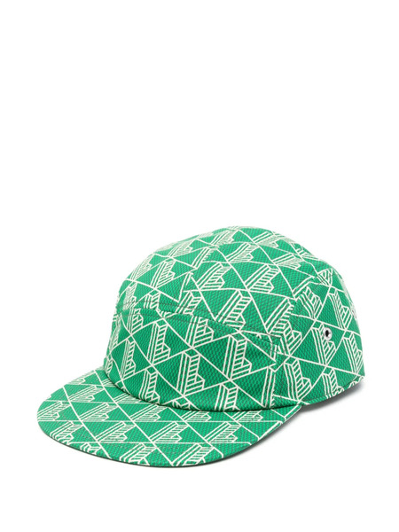  Lacoste Printed Twill Cap - Green 