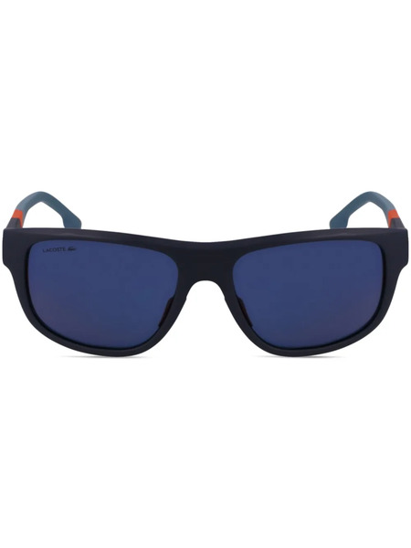  Lacoste Rectangle-frame Sunglasses - Blue 