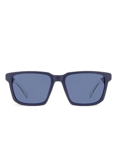  Lacoste Rectangular High-bridge Sunglasses - Blue 