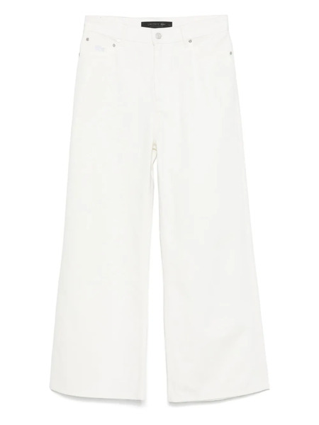  Lacoste Selvedge Wide Jeans - White 