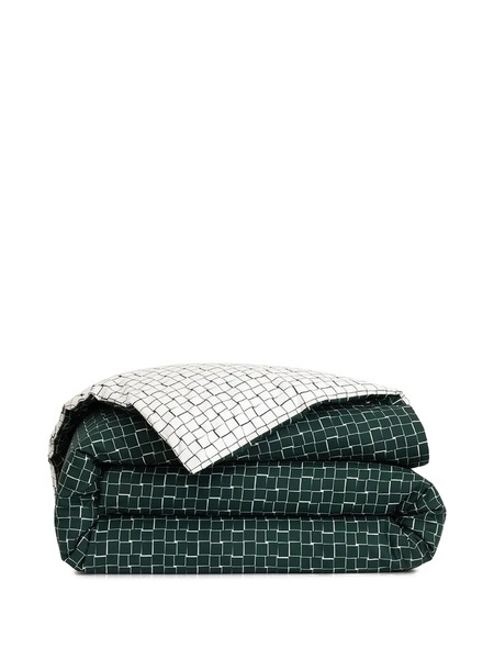  Lacoste Square Duvet Cover - Green 