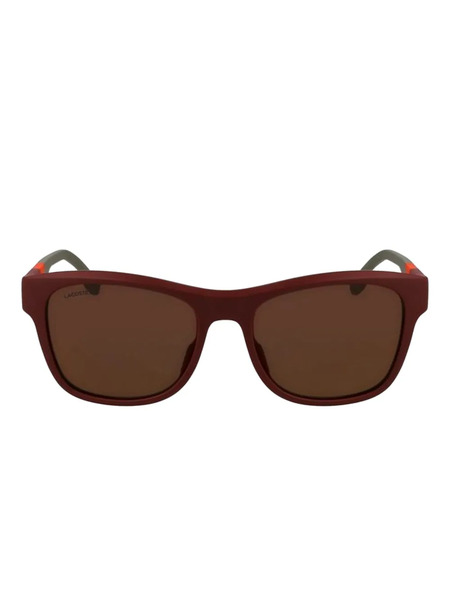  Lacoste Square-frame Sunglasses - Red 