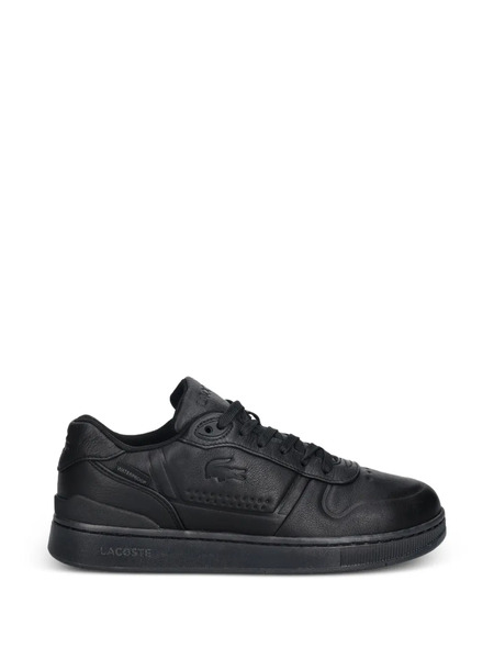  Lacoste T-clip Shield Embossed-logo Sneakers - Black 