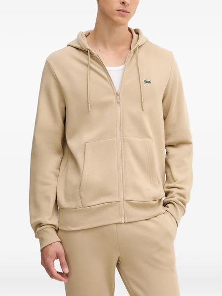  Lacoste Zip-up Hoodie - Neutrals 