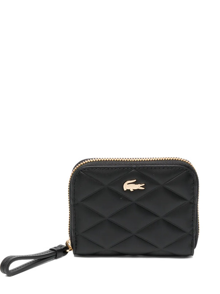  Lacoste Zipped Coin Wallet - Black 
