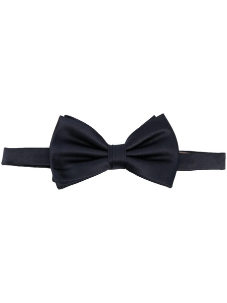  Lady Anne Classic Silk Bow Tie - Blue 