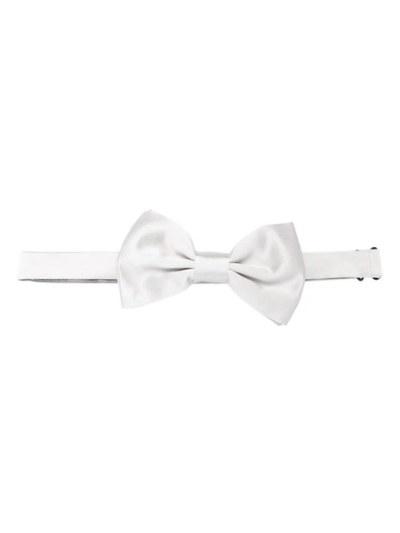 Lady Anne Satin Silk Bow Tie - Grey 